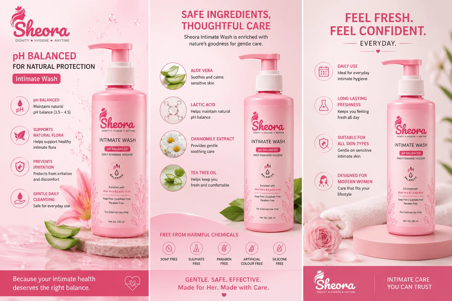 pH Balanced Intimate Wash